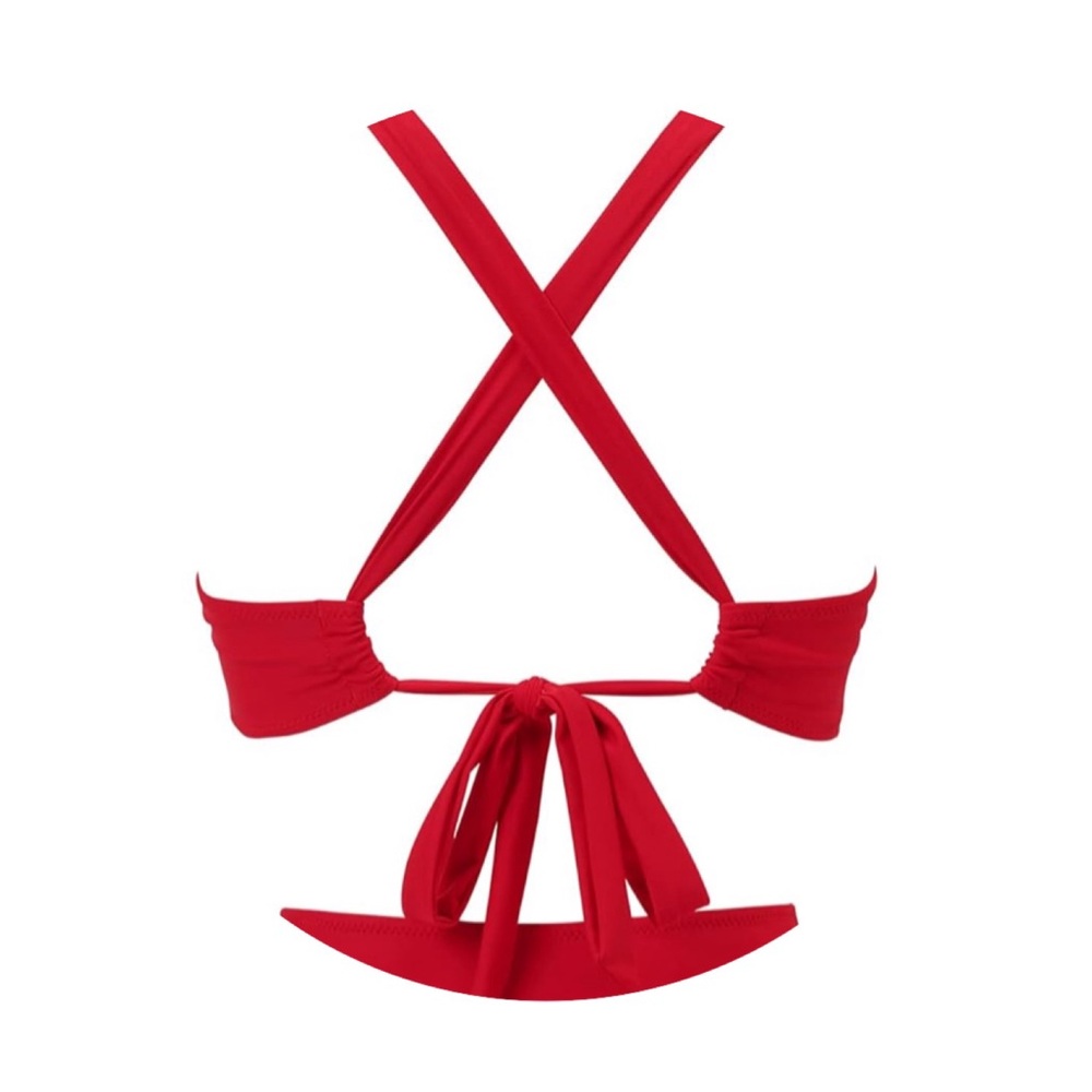 NEW• Atelier Jai Cherry Red Tummy Control Swimsuit• XL - Picture 9 of 16